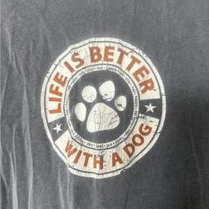 Comfort Colors Gray and White Short Sleeve Tee